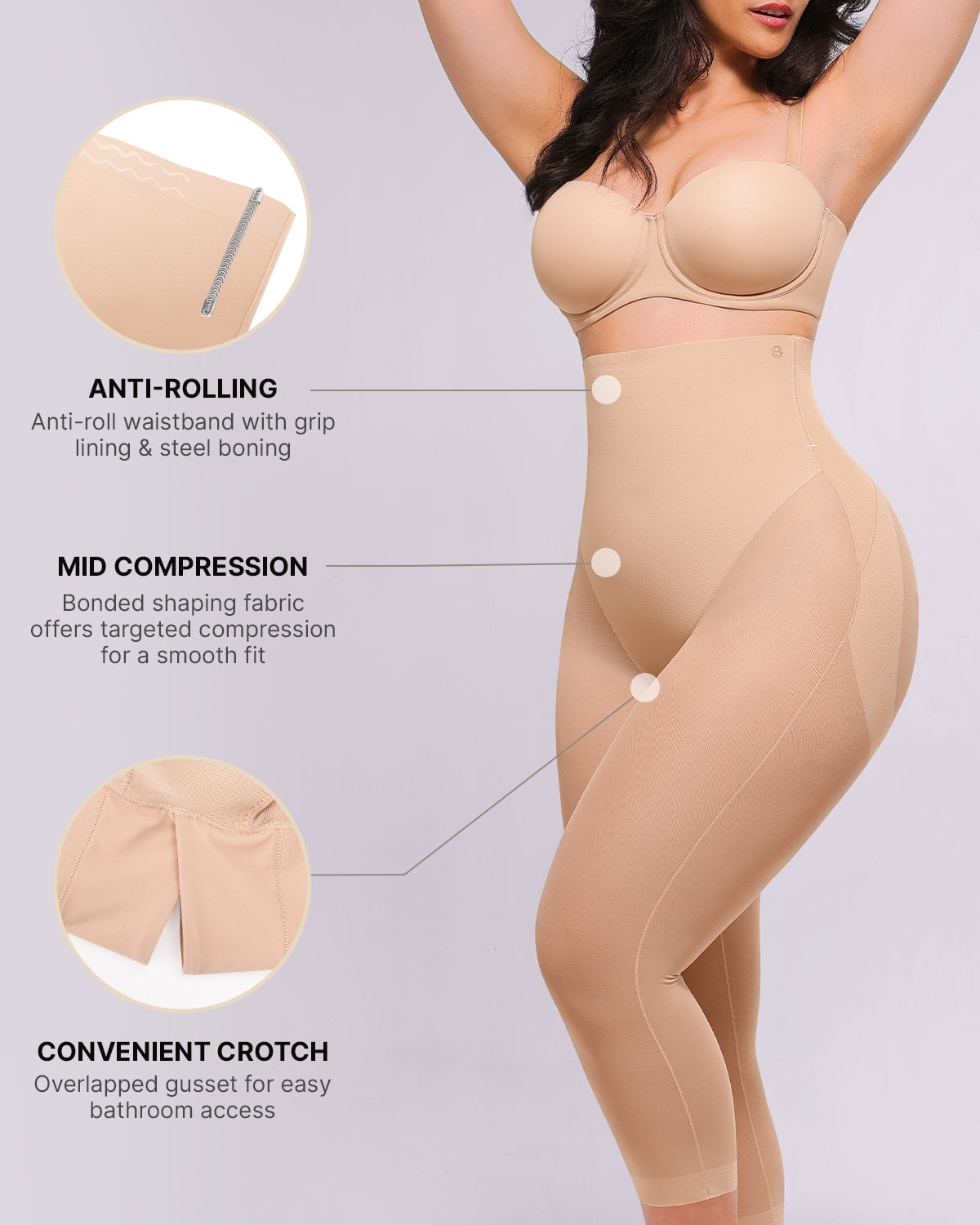 BOOT-YEAH™ MeshSmooth™ Butt-Lifting Capri