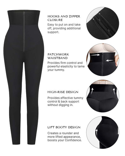 Bare Essentials™ AirSlim® ElasticFuse Waistband Shaping Leggings