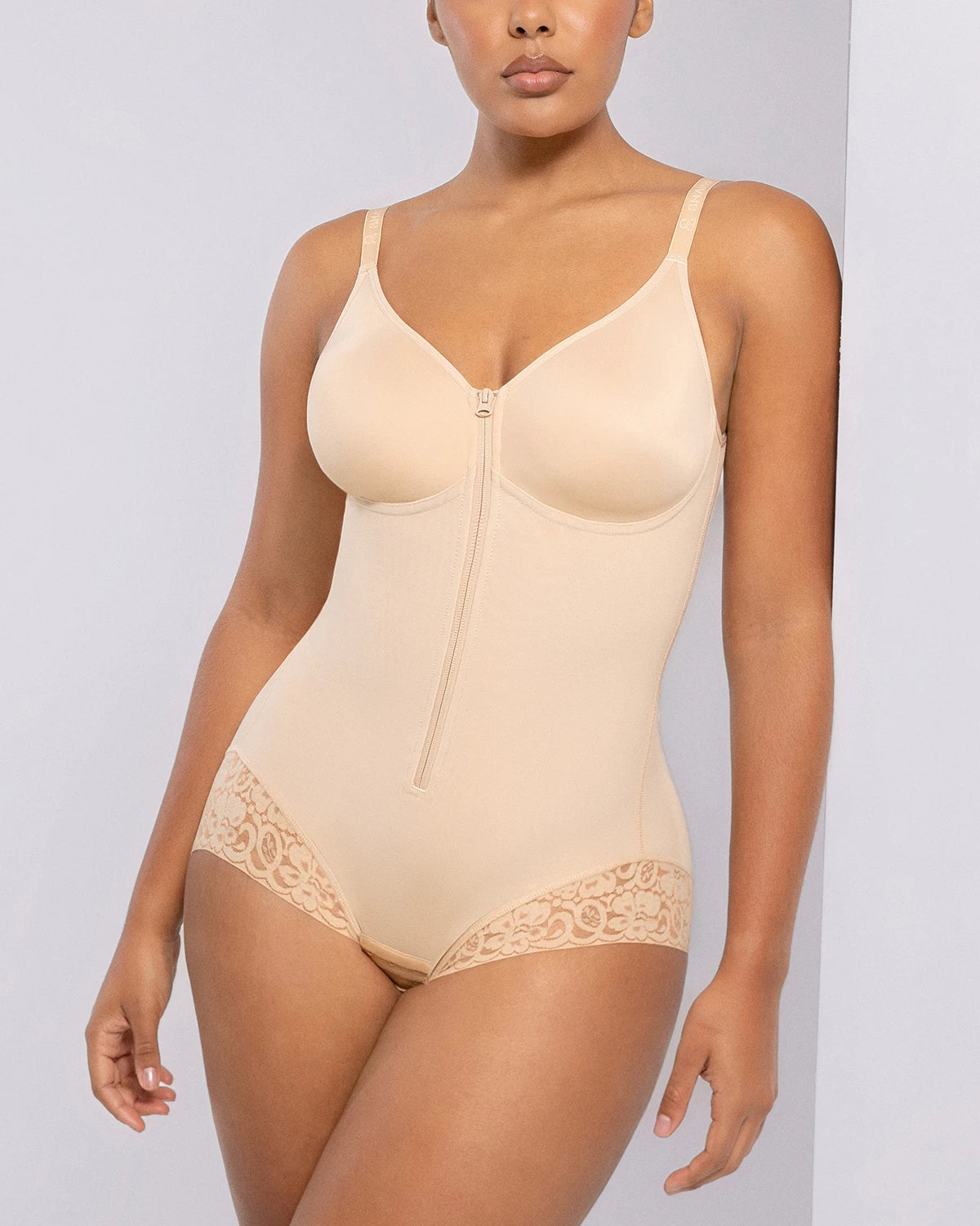 Bare Essentials™ AirSlim® Hourglass Full Body Brief Bodysuit