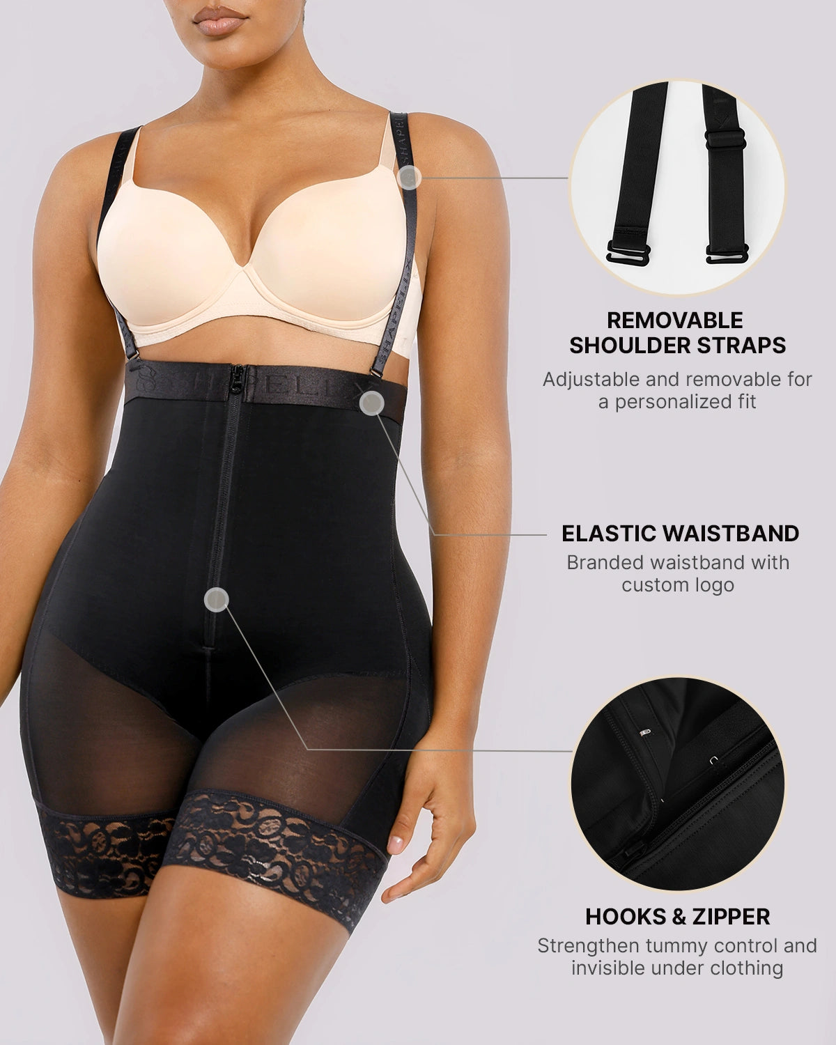 BOOT-YEAH™ AirSlim® Firm Tummy Compression Shaping Short