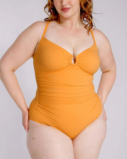 Smart Sculpt™ U-Ring Cut Out Shaping Swimsuit