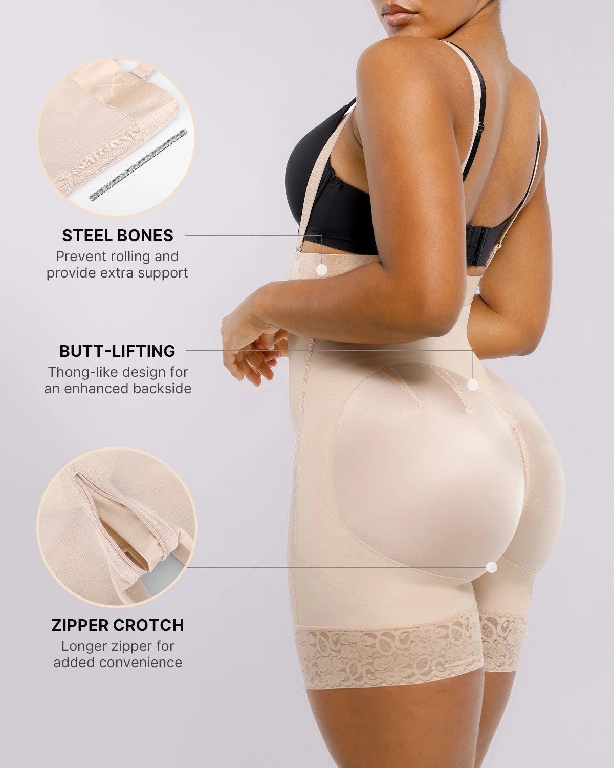 BOOT-YEAH™ AirSlim® Firm Tummy Compression Shaping Short
