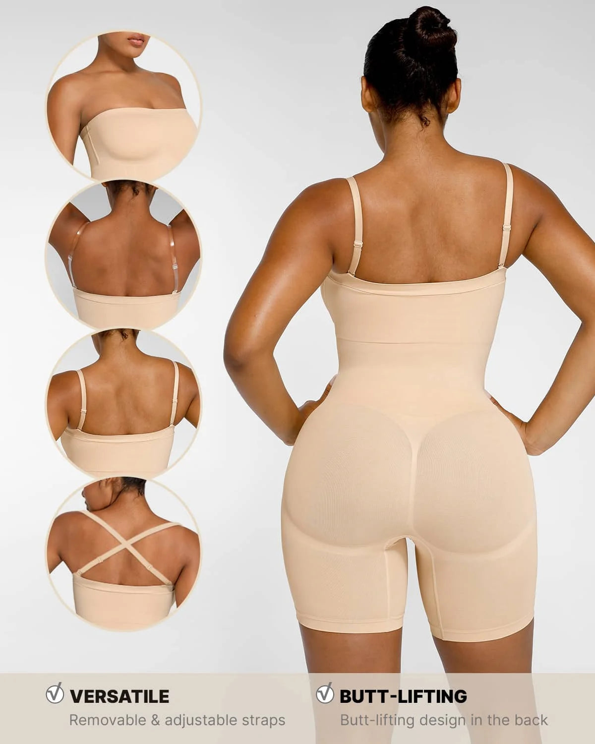 Bare Essentials™ Skin Flow™ Strapless Bodysuit