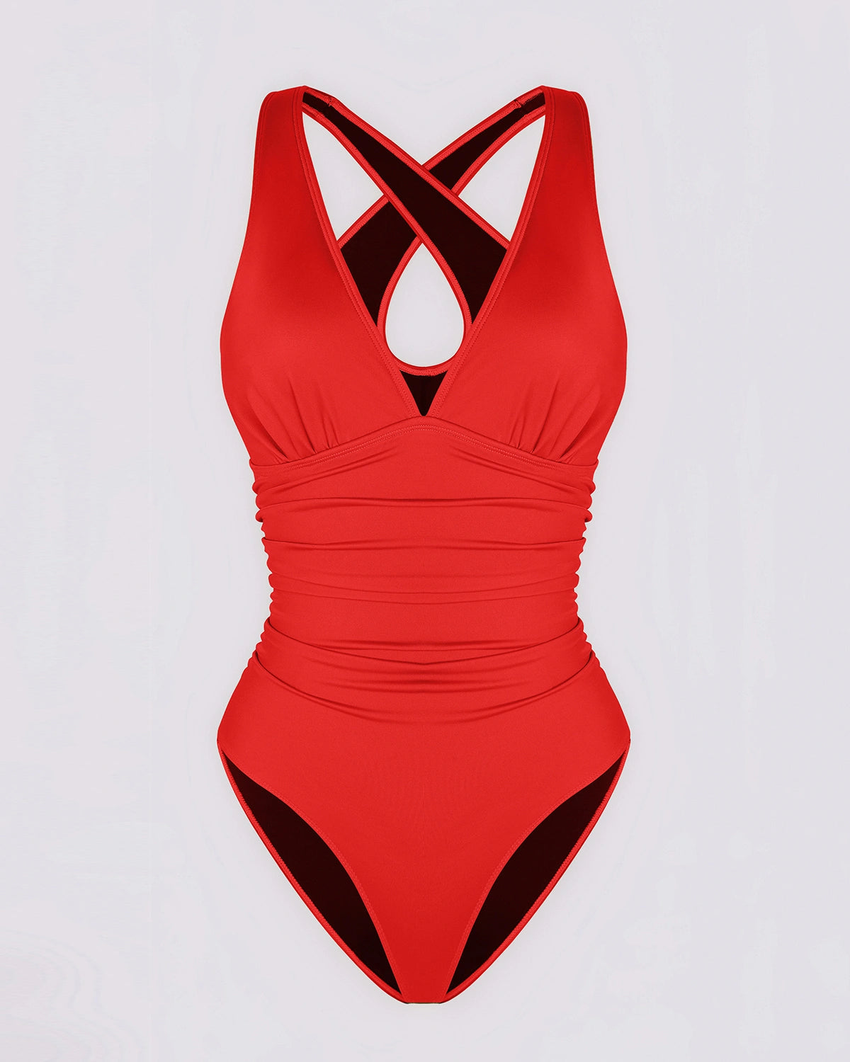 Smart Sculpt™ Plunge Cutout Swimsuit