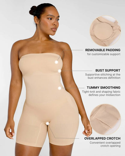 Bare Essentials™ Skin Flow™ Strapless Bodysuit