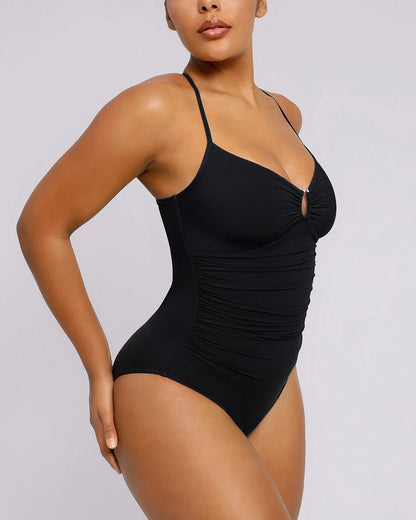 Smart Sculpt™ U-Ring Cut Out Shaping Swimsuit
