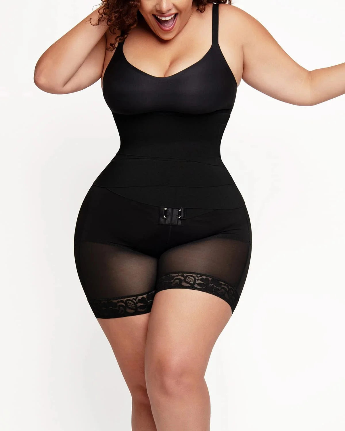 Bare Essentials™ AirSlim® 2-In-1 High-Waisted Booty Lift Shaper Short