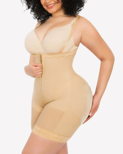Bare Essentials™ AirSlim® High-Waisted Firm Tummy Compression Mid Thigh Short