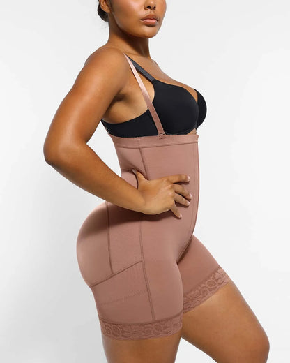 Bare Essentials™ AirSlim® High-Waisted Firm Tummy Compression Mid Thigh Short