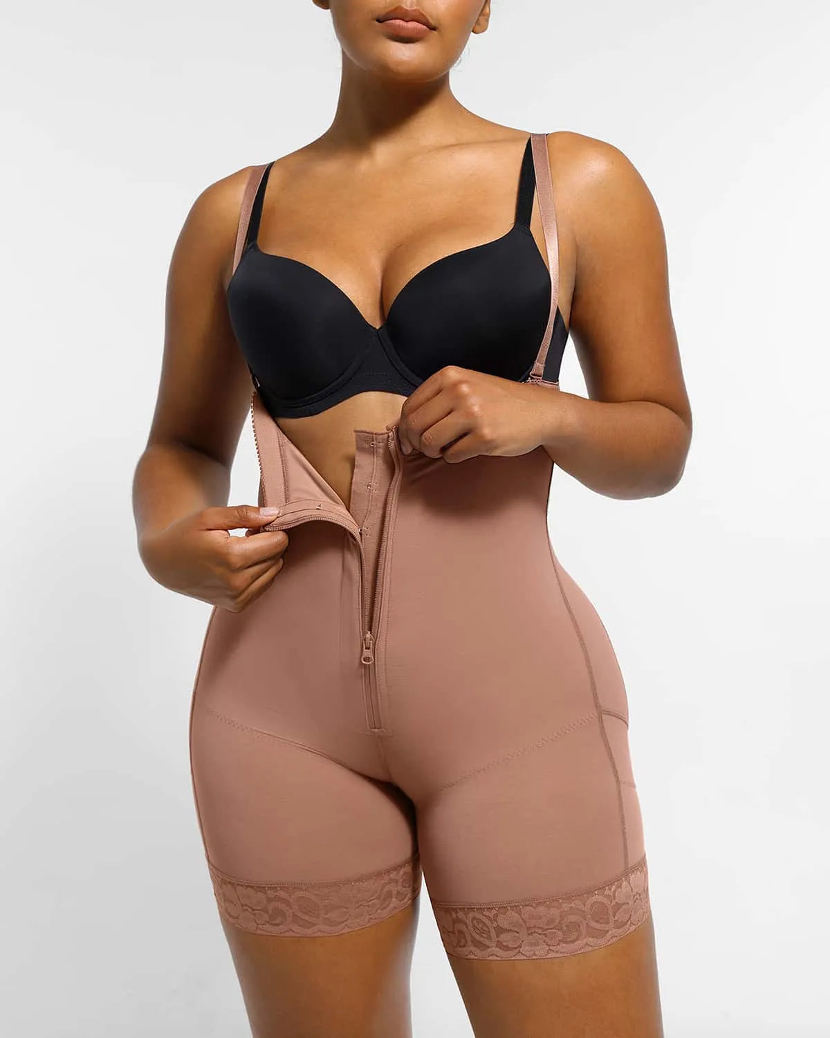 Bare Essentials™ AirSlim® High-Waisted Firm Tummy Compression Mid Thigh Short