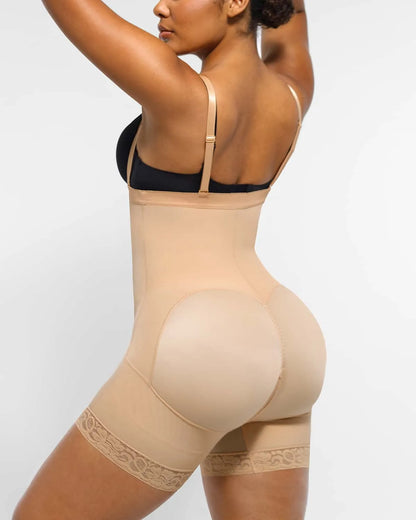 Bare Essentials™ AirSlim® High-Waisted Firm Tummy Compression Mid Thigh Short