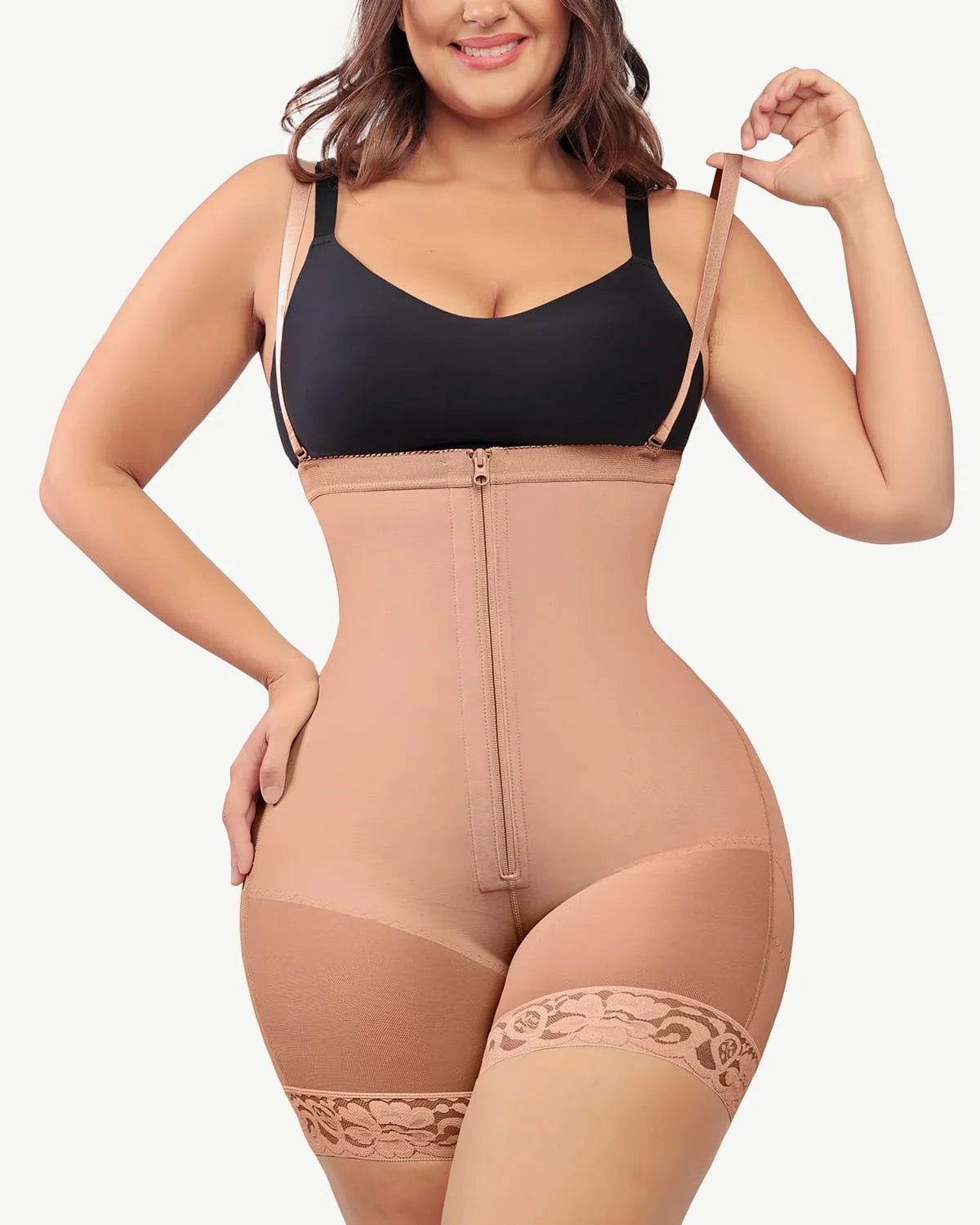 Bare Essentials™ AirSlim® High-Waisted Firm Tummy Compression Mid Thigh Short