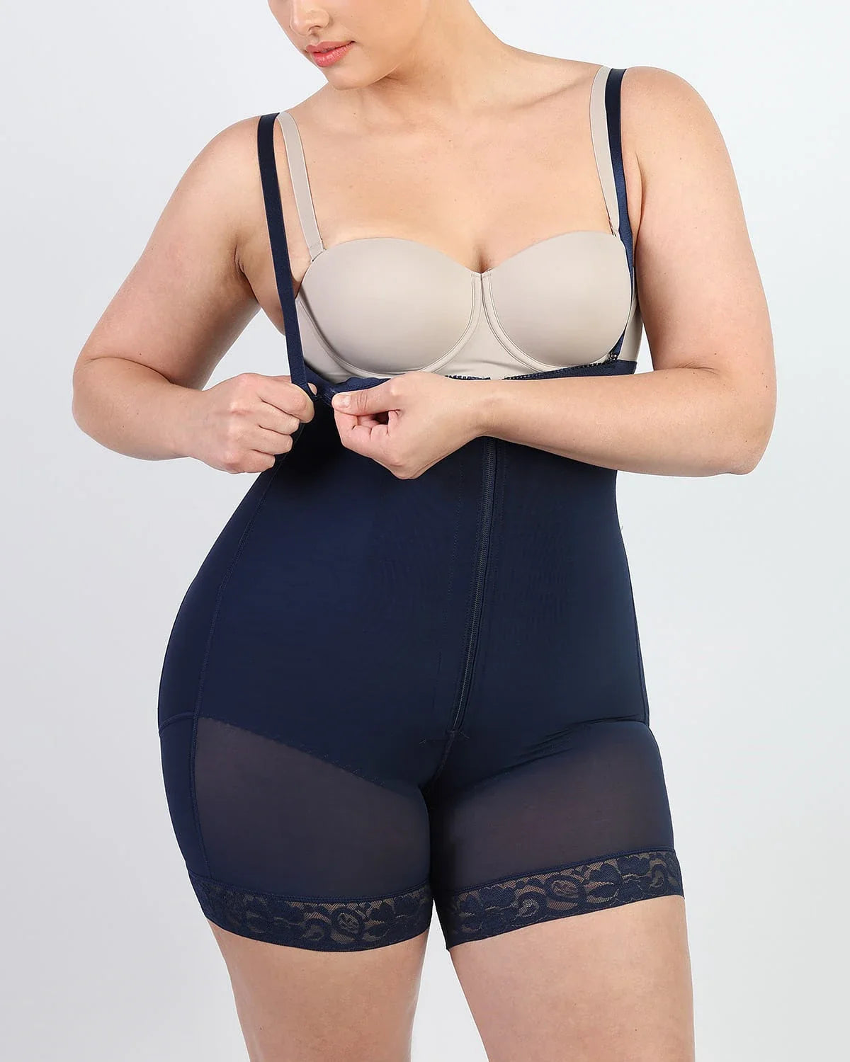 Bare Essentials™ AirSlim® High-Waisted Firm Tummy Compression Mid Thigh Short