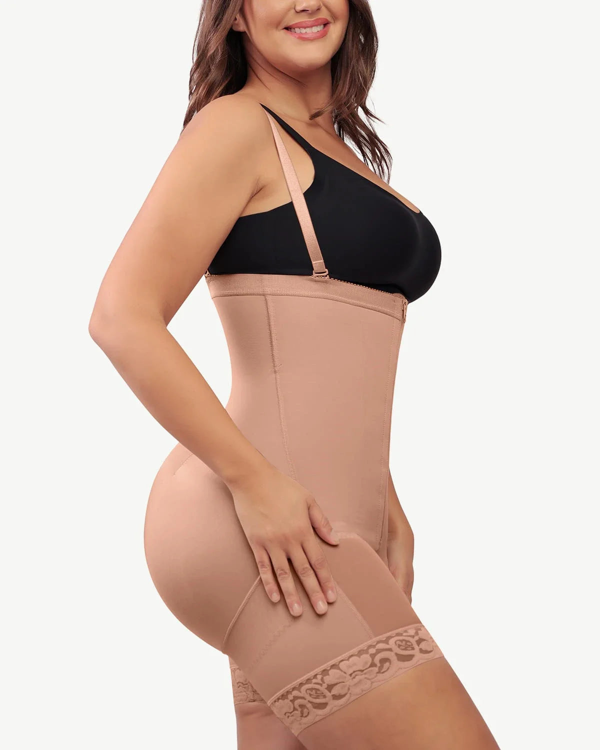 Bare Essentials™ AirSlim® High-Waisted Firm Tummy Compression Mid Thigh Short