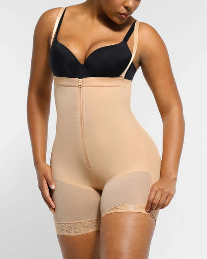 Bare Essentials™ AirSlim® High-Waisted Firm Tummy Compression Mid Thigh Short