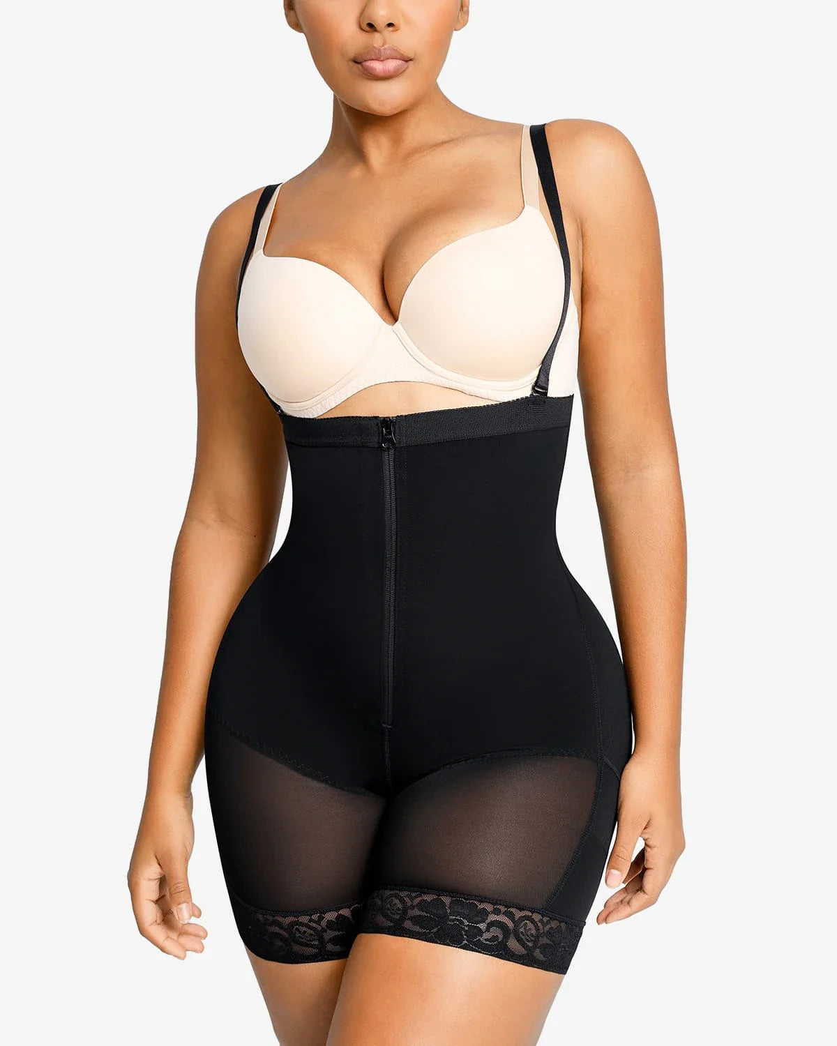 Bare Essentials™ AirSlim® High-Waisted Firm Tummy Compression Mid Thigh Short