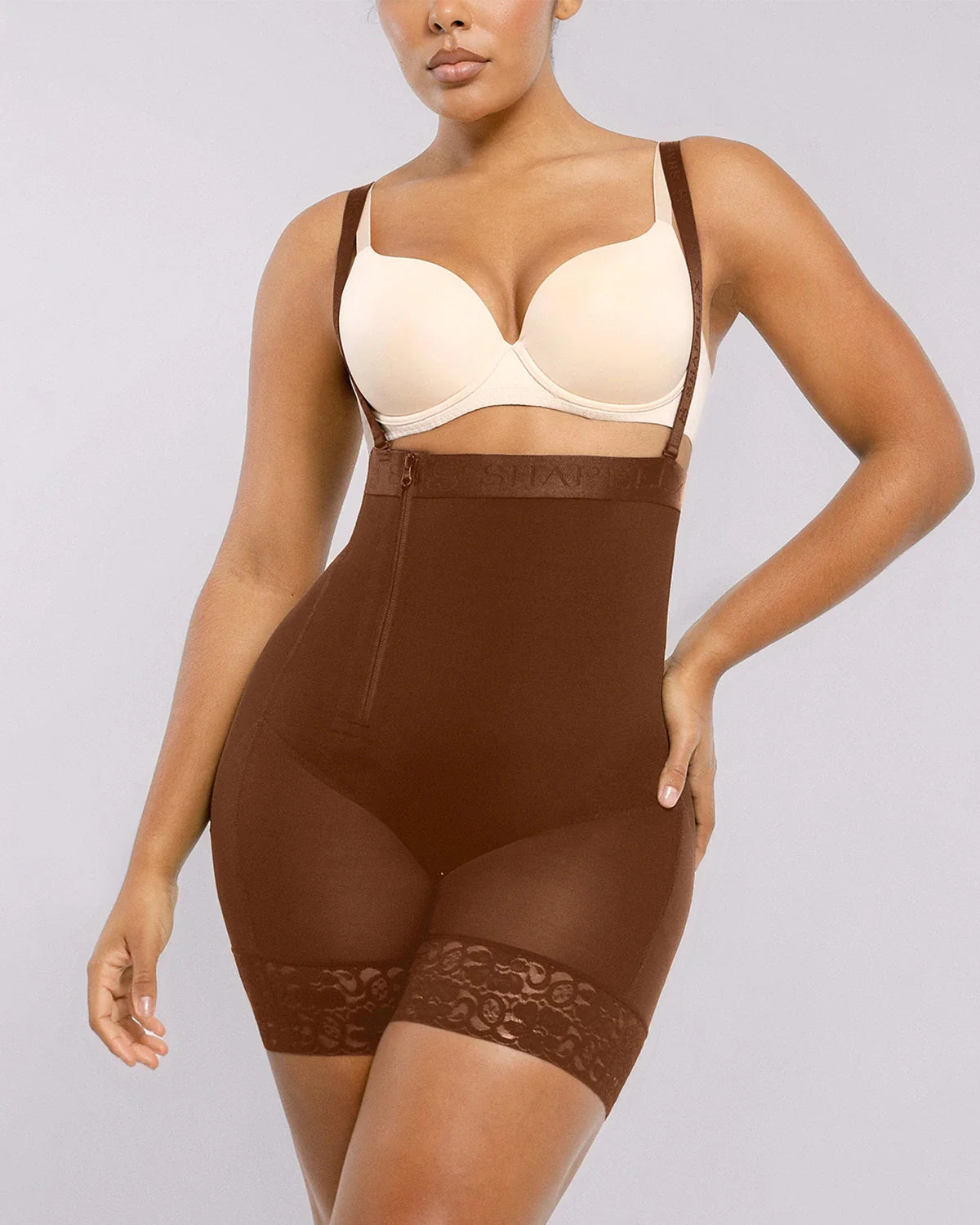 BOOT-YEAH™ AirSlim® Postpartum Side Zipper Support Short