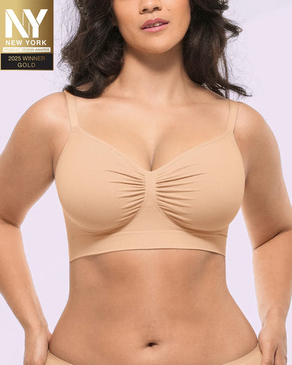 Bare Essentials™ Skin Flow™ Smooth Unlined Wireless Bra