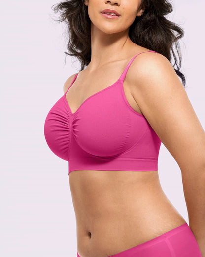 Bare Essentials™ Skin Flow™ Smooth Unlined Wireless Bra