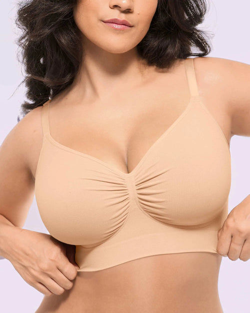 Bare Essentials™ Skin Flow™ Smooth Unlined Wireless Bra