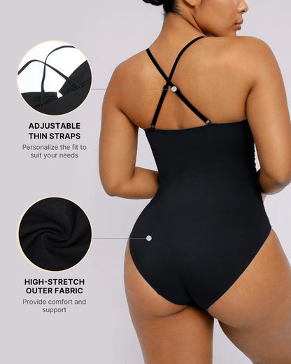 Smart Sculpt™ U-Ring Cut Out Shaping Swimsuit
